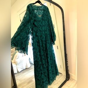 FREE PEOPLE Emerald Maxi Dress